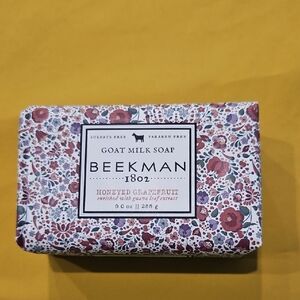 NWT - Beekman 1802 Goat Milk Soap - Floral Honeyed Grapefruit 9 OZ